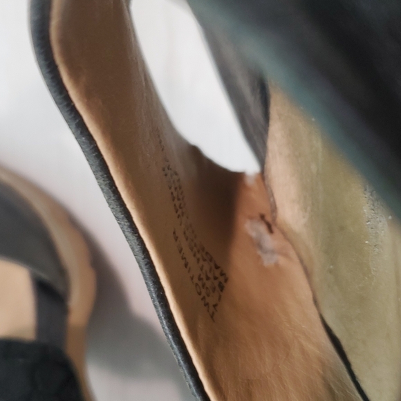 Von Dutch Womens Twotimer Leather Ankle Cork Block Heels shoes sz 7.5M - Picture 14 of 14